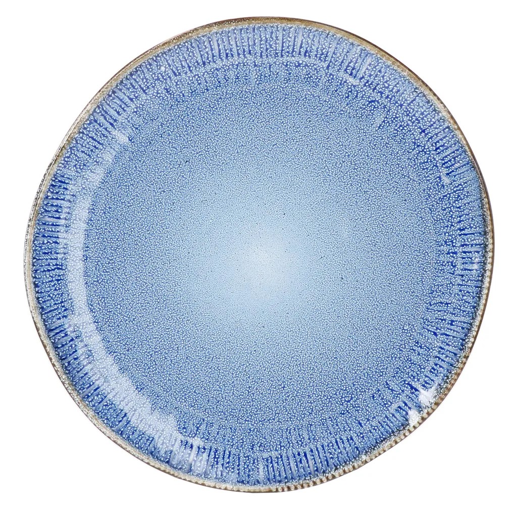 MamboCat Reactive Blue 18-tlg. Set I 6 Personen I Außen Kupfer I Speiseteller, Müslischalen & Kuchenteller I Steingut-Geschirr 2 MamboCat Reactive Blue 18-tlg. Set I 6 Personen I Außen Kupfer I Speiseteller, Müslischalen & Kuchenteller I Steingut-Geschirr – Bild 2