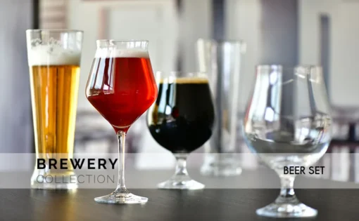 KROSNO Brewery Biergläser Bierkenner Set, 6er-Set, 420ml, 500 Ml – Bild 13