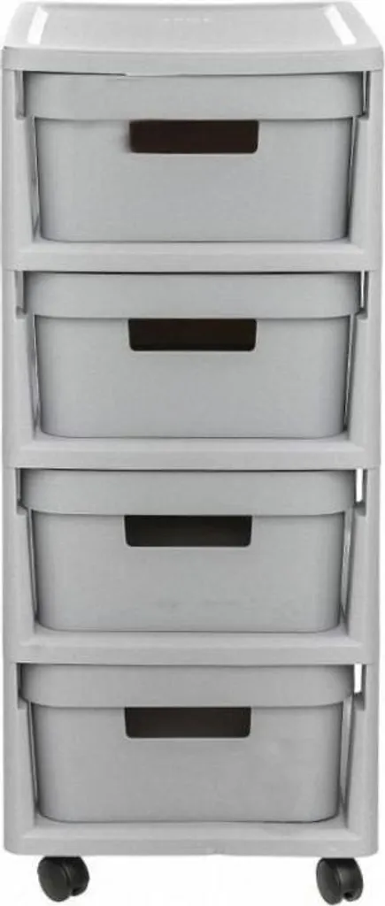 CURVER Infinity - Trolley Mit 4 X 10l Vier Schubladen Auf Rädern, Trolley 5 CURVER Infinity - Trolley Mit 4 X 10l Vier Schubladen Auf Rädern, Trolley – Bild 5