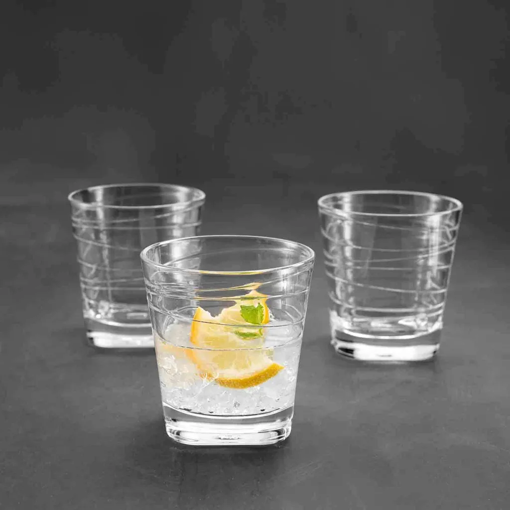 LEONARDO 019449 Vario Struttura Whiskybecher, Glas, 250 Ml, Klar (6 Stück) 7 LEONARDO 019449 Vario Struttura Whiskybecher, Glas, 250 Ml, Klar (6 Stück) – Bild 7