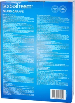 SodaStream Glaskaraffen 0,6 Liter Im 2er-Pack, 764997 34 SodaStream Glaskaraffen 0,6 Liter Im 2er-Pack, 764997 -Qualitätsladen Für Geschirr cc4656a3779c1187e40698db03875f7a