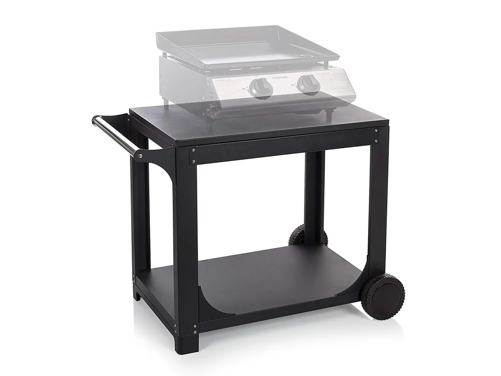 ROLLWAGEN Mit Praktischer Arbeitshöhe Für Outdoor Gasgrill Camping Servierwagen 2 ROLLWAGEN Mit Praktischer Arbeitshöhe Für Outdoor Gasgrill Camping Servierwagen – Bild 2