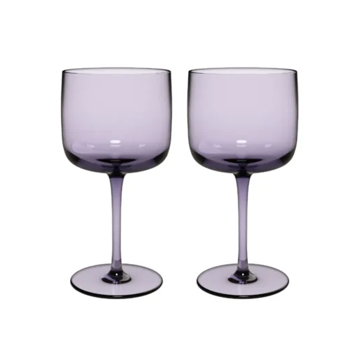 Villeroy & Boch Like. Weinkelch Lavendel Set 2tlg 350ml – Bild 2