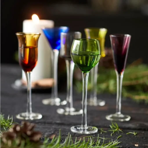 Lyngby Likörgläser 2,5 Cl Bis 4 Cl 6er Set Bunt – Bild 9