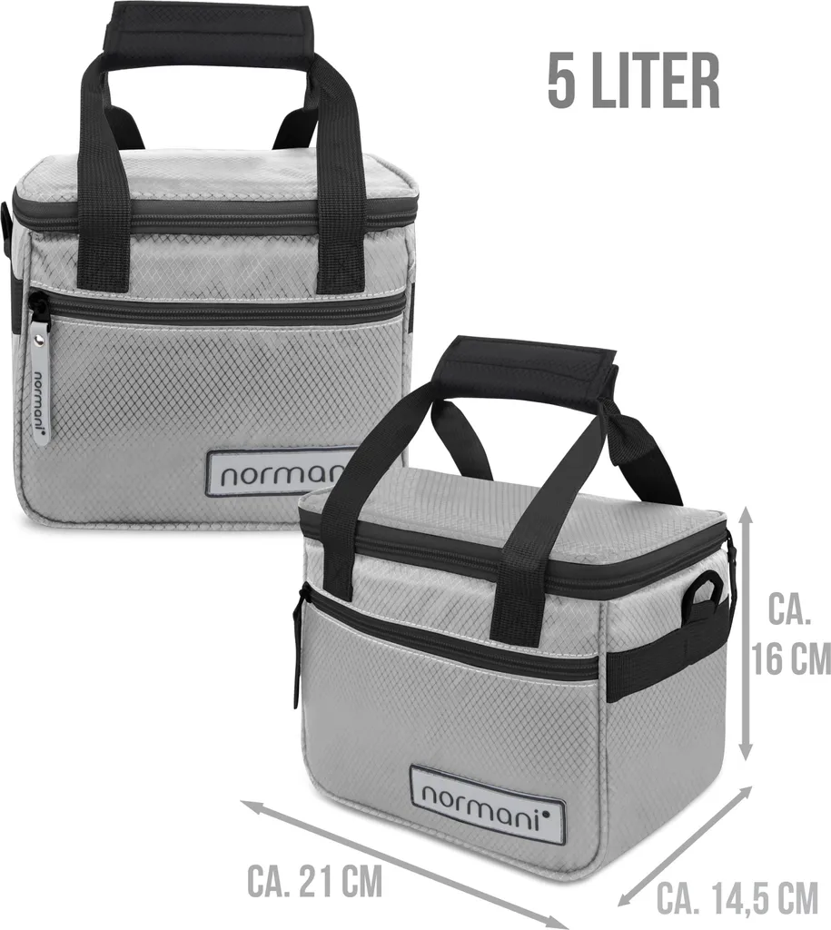 Normani Isolierte Kühltasche 5 L 2 Normani Isolierte Kühltasche 5 L – Bild 2