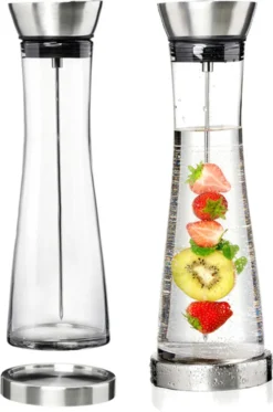 Flirt By R & B Glaskaraffe LENO Mit Fruchtspieß 1,3 Liter