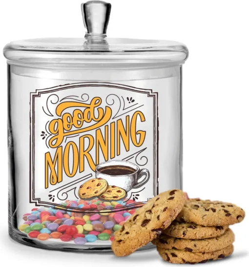 Leonardo Keksglas Mit UV-Druck Kekse Montag Bis Freitag