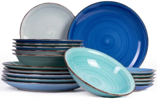 Studio Tavola Geschirr Set Ocean Blue 18-teilig – Bild 2
