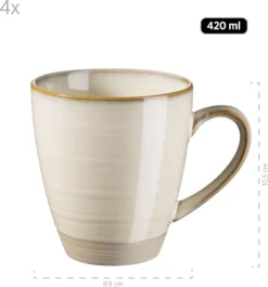 Mäser 931818 Frühstücksset Nottingham Für 4 Personen, Steinzeug, Beige (1 Set, 12-teilig) 20 Mäser 931818 Frühstücksset Nottingham Für 4 Personen, Steinzeug, Beige (1 Set, 12-teilig) -Qualitätsladen Für Geschirr d1cccb9e3e871e60c6e7d3925f37cbeb
