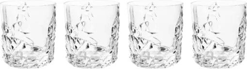 Nachtmann Whiskybecher Sculpture 365ml, Klar (4er Pack) – Bild 3