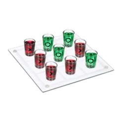 Relaxdays Tic Tac Toe Trinkspiel XL