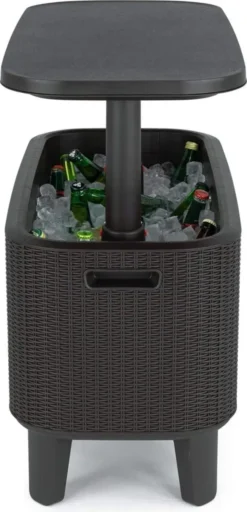 Keter Garden Bar 2in1 Tisch, Bar Mit Kühlbehälter Bevy Cool Bar Rattan -Qualitätsladen Für Geschirr d3a860de2ae8ea87d8b2c4c579382fa3