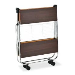 Relaxdays Klappbarer Servierwagen -Qualitätsladen Für Geschirr d48248ced54d4dca20ee884d25d5f892