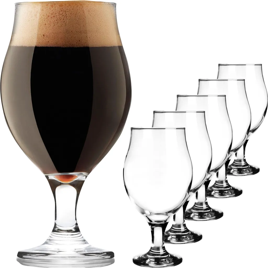 Biertulpen Biergläser Set 6 Teilig 500ml (max. 560ml) Pilsgläser Tulpe 7 Biertulpen Biergläser Set 6 Teilig 500ml (max. 560ml) Pilsgläser Tulpe – Bild 7