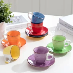 Kaffeeservice Steinzeug, Vancasso BONITA 12 Teiliges Kaffeeset, Cappuccino Tassenset Für 6 Personen, Tassen Und Untertassen 19 Kaffeeservice Steinzeug, Vancasso BONITA 12 Teiliges Kaffeeset, Cappuccino Tassenset Für 6 Personen, Tassen Und Untertassen -Qualitätsladen Für Geschirr d4d766ad7c65082b9e64e16fc1f34455