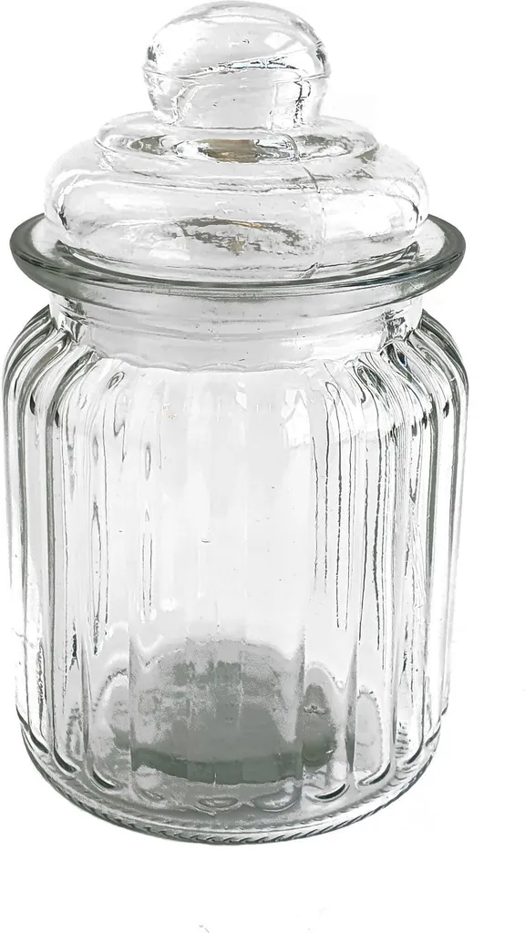 Glasgefäß Mit Deckel - 6 Stück - Vorratsglas 300ml 2 Glasgefäß Mit Deckel - 6 Stück - Vorratsglas 300ml – Bild 2