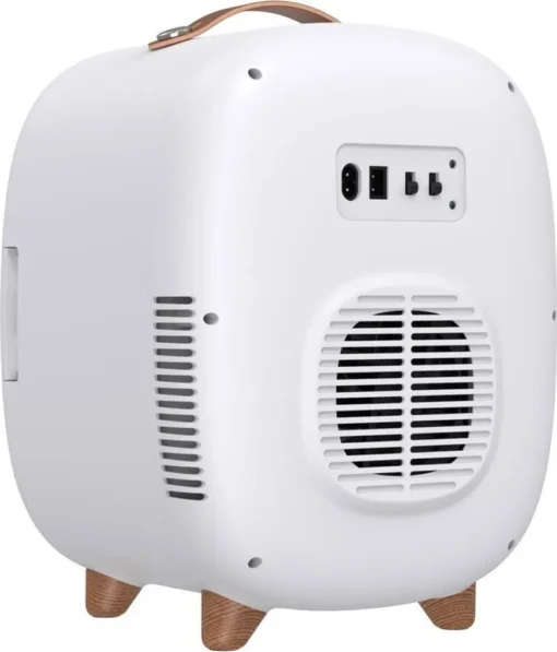 Baseus Mini Beauty Kühlschrank Für Kosmetik Reisekühlschrank Mit Heizung 8l 220V EU / 12V Weiß – Bild 3