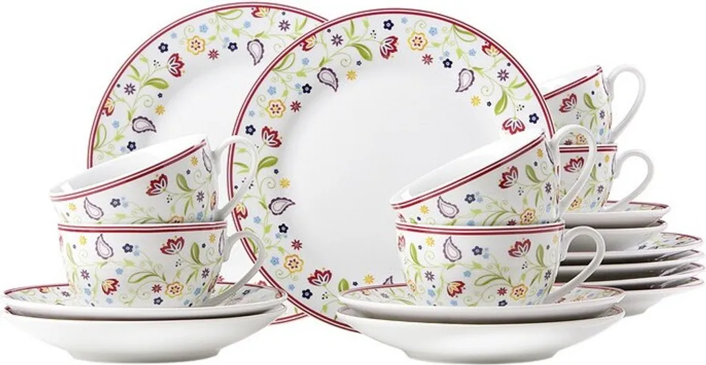 Flirt By R&B 17960 'Doppio Shanti' Kaffeeservice, 18-teilig (1 Set) 1 Flirt By R&B 17960 'Doppio Shanti' Kaffeeservice, 18-teilig (1 Set)