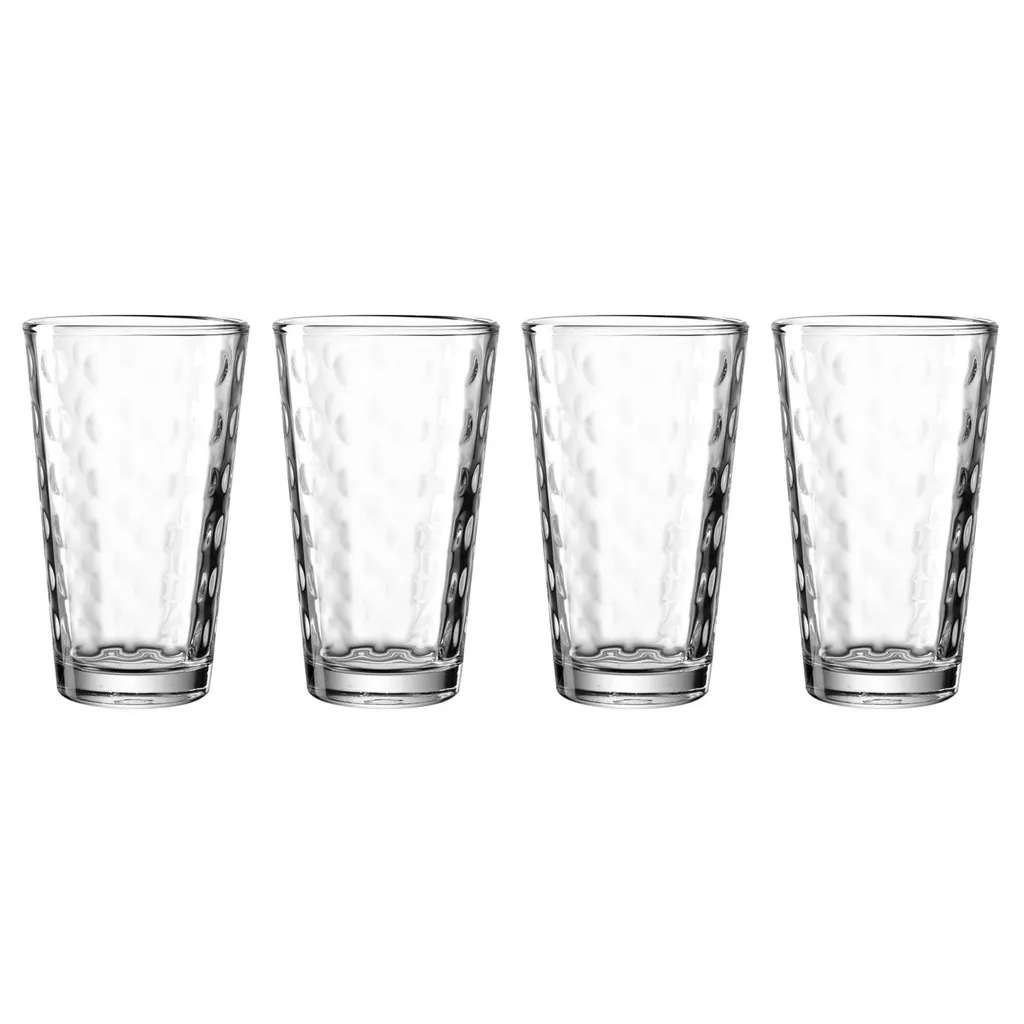 Leonardo OPTIC XL Trinkglas 540 Ml 4er Set 1 Leonardo OPTIC XL Trinkglas 540 Ml 4er Set