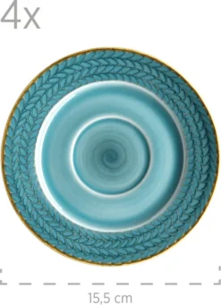 Mäser 931942 Kaffeeservice Prospero Für 6 Personen, Porzellan, Blau (1 Set, 12-teilig) 14 Mäser 931942 Kaffeeservice Prospero Für 6 Personen, Porzellan, Blau (1 Set, 12-teilig) -Qualitätsladen Für Geschirr d9494cab6685426dfaf13a64e630dda2