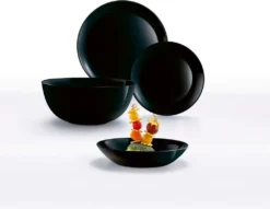 Geschirr Luminarc 9311622 Schwarz Gehärtetes Glas (19 Pcs) 29 Geschirr Luminarc 9311622 Schwarz Gehärtetes Glas (19 Pcs) -Qualitätsladen Für Geschirr d9cee576f6f905ccc51cf3bc43d3cad5