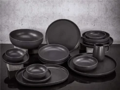 CreaTable 22978 Kombiservice Uno BLACK Für 4 Personen, Steinzeug, Schwarz (1 Set, 16-teilig) 18 CreaTable 22978 Kombiservice Uno BLACK Für 4 Personen, Steinzeug, Schwarz (1 Set, 16-teilig) -Qualitätsladen Für Geschirr d9ec4c443d901a939bf924ad6d5bae15