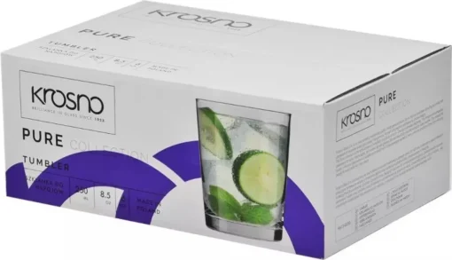 KROSNO Pure Wassergläser, 6er-Set, 250 Ml – Bild 11