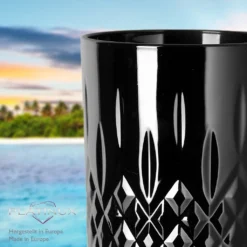 Schwarze Trinkgläser Mit Diamant Muster Aus Glas 250ml (max. 300ml) Gläser Whiskeygläser -Qualitätsladen Für Geschirr dc56b11cd2737650fca723a46b1b09b6