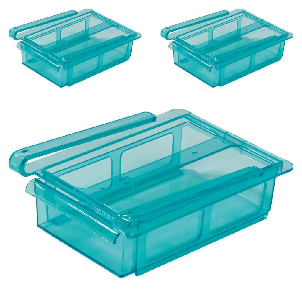 GOURMETmaxx Klemm-Schublade Für Kühlschrank, 3er-Set Schublade Klemm Kühlschrank GOURMETmaxx Zusatzfach Gemüsefach 3er-Set Ordnung 7 GOURMETmaxx Klemm-Schublade Für Kühlschrank, 3er-Set Schublade Klemm Kühlschrank GOURMETmaxx Zusatzfach Gemüsefach 3er-Set Ordnung – Bild 7