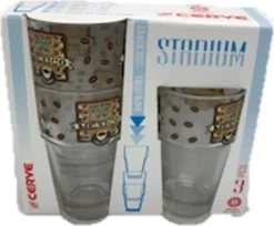 Latte Macchiato Gläser-Set 310 Ml Stapelbar Kaffee-Glas Cappuccino