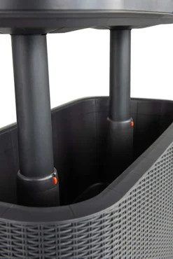 Keter Garden Bar 2in1 Tisch, Bar Mit Kühlbehälter Bevy Cool Bar Rattan -Qualitätsladen Für Geschirr df26fb7c2f599c5448febd3545f4d633