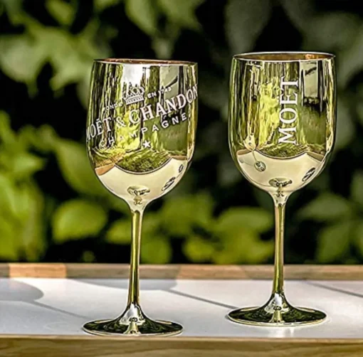 Moët & Chandon Champagnergläser 2x Ice Imperial Gold – Bild 2