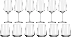 Lichtweiss Julie Rotwein- Und Wasserglas-Set #2 Von Nadine Niggemeier -Qualitätsladen Für Geschirr e175e01bde882f0762ee8ea1c0472356