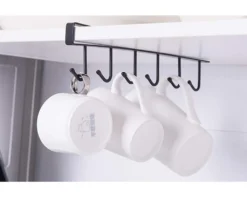 1 Haken Für Tassen, Becher, Weingläser, Aufbewahrungshaken Für Küchenutensilien, Krawatten, Gürtel Und Schals, Haken Zum Aufhängen Unter Dem Schrank, Ohne Bohren 9 1 Haken Für Tassen, Becher, Weingläser, Aufbewahrungshaken Für Küchenutensilien, Krawatten, Gürtel Und Schals, Haken Zum Aufhängen Unter Dem Schrank, Ohne Bohren -Qualitätsladen Für Geschirr e1ab2072c18050a746d8c60b87a4ee14