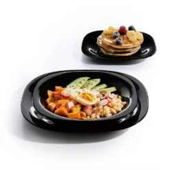 Geschirr Luminarc Carine Glas Schwarz-Weiß (19 Pcs) -Qualitätsladen Für Geschirr e22aafcc7d572f5950988473a139d3fe