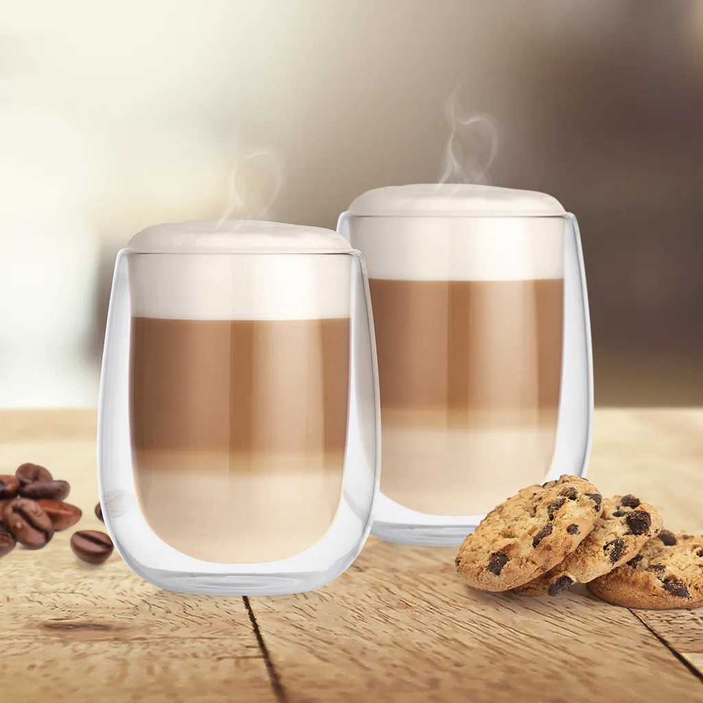 GOURMETmaxx Latte Macchiato Thermogläser - 2er-Set 3 GOURMETmaxx Latte Macchiato Thermogläser - 2er-Set – Bild 3