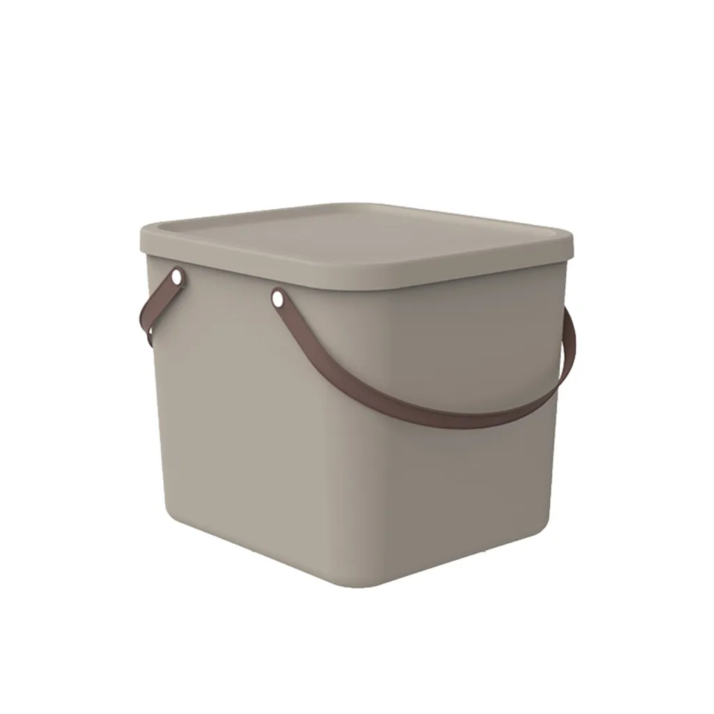 ROTHO Aufbewahrungssystem 40 L ALBULA, Farbe:Cappuccino 3 ROTHO Aufbewahrungssystem 40 L ALBULA, Farbe:Cappuccino – Bild 3