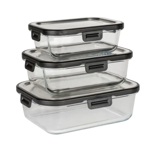 Wenko Glas Frischhaltedose Steel 1,5 L – Bild 12