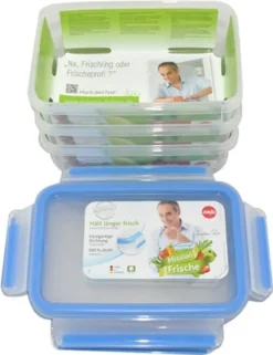 Emsa Clip & Close Frischhaltedosen 3er-Set á 0,55 L, Blau 30 Emsa Clip & Close Frischhaltedosen 3er-Set á 0,55 L, Blau -Qualitätsladen Für Geschirr e63c5cd2076f7f879d542eb39406d2ea
