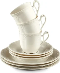 Seltmann Weiden Rubin Cream Kaffeeservice 18tlg. 10 Seltmann Weiden Rubin Cream Kaffeeservice 18tlg. -Qualitätsladen Für Geschirr e7044260a9c9ddaf4ba9eccb078adf94