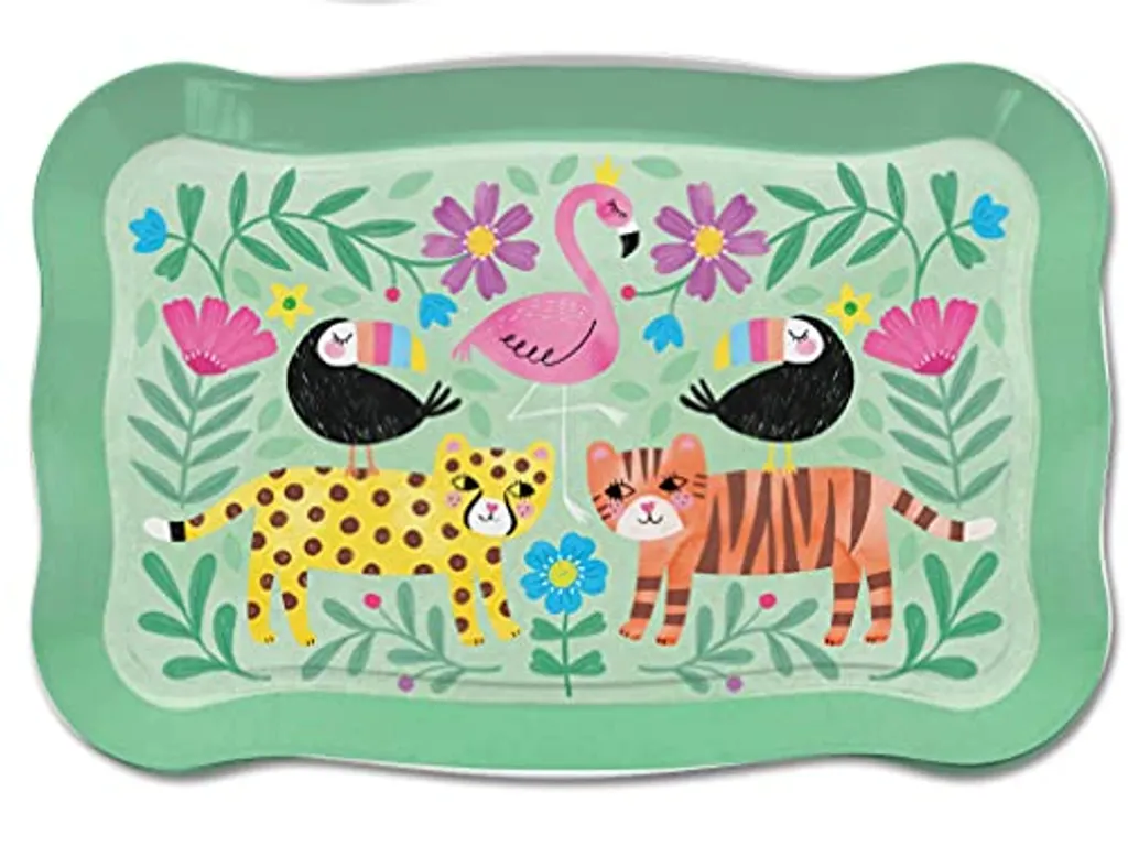 Kinderspiel Zinn Teeservice & Tragetasche, 15-teilig - Safari Design 6 Kinderspiel Zinn Teeservice & Tragetasche, 15-teilig - Safari Design – Bild 6