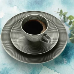Seltmann Weiden Kaffeeservice Beat Grau Einfarbig/Relief Modern -Qualitätsladen Für Geschirr e8456871ffaa2ca727cc9976d677531c