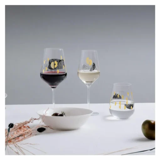 Sagengold Rotweinglas-Set #3, #4 Von Maike Schönebeck – Bild 17