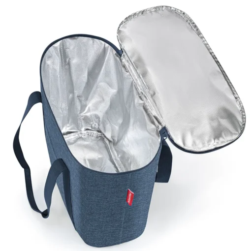 Reisenthel Coolerbag Kühltasche Einkaufstasche Thermo Tasche Shopper, Farbe:Twist Blue – Bild 3