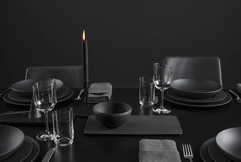 Villeroy & Boch Manufacture Rock Kombiservice 18-teilig Schwarz 6 Villeroy & Boch Manufacture Rock Kombiservice 18-teilig Schwarz – Bild 6