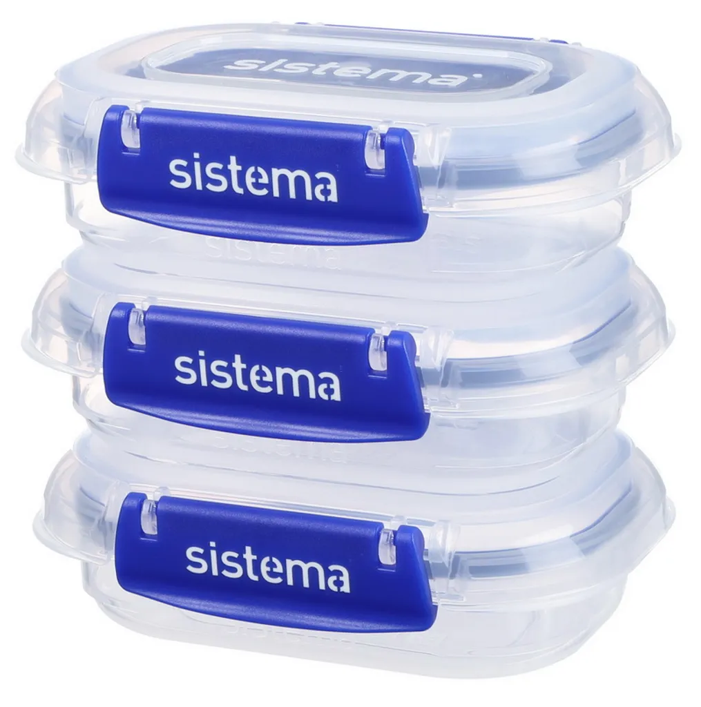 Sistema 3 X 180 Ml Vorratsdosen-Set Frischhaltedosen 881523 2 Sistema 3 X 180 Ml Vorratsdosen-Set Frischhaltedosen 881523 – Bild 2