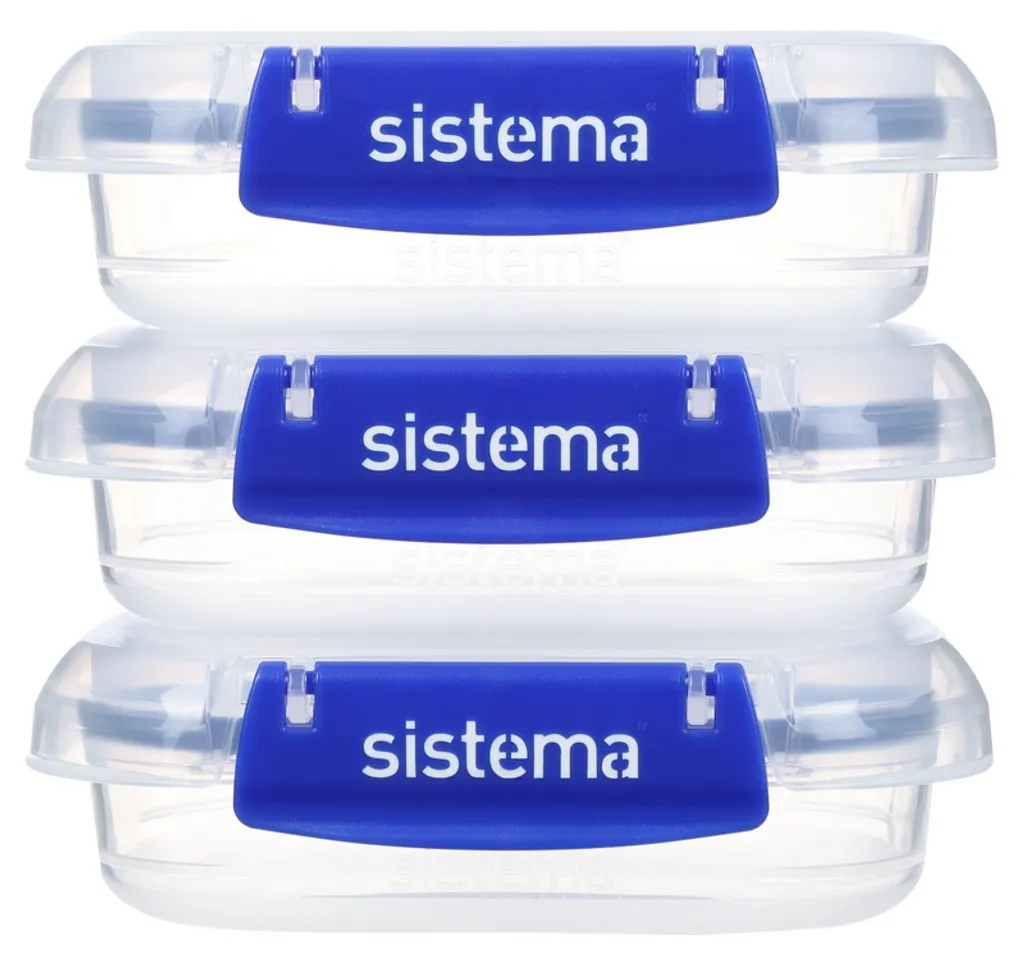 Sistema 3 X 180 Ml Vorratsdosen-Set Frischhaltedosen 881523 1 Sistema 3 X 180 Ml Vorratsdosen-Set Frischhaltedosen 881523
