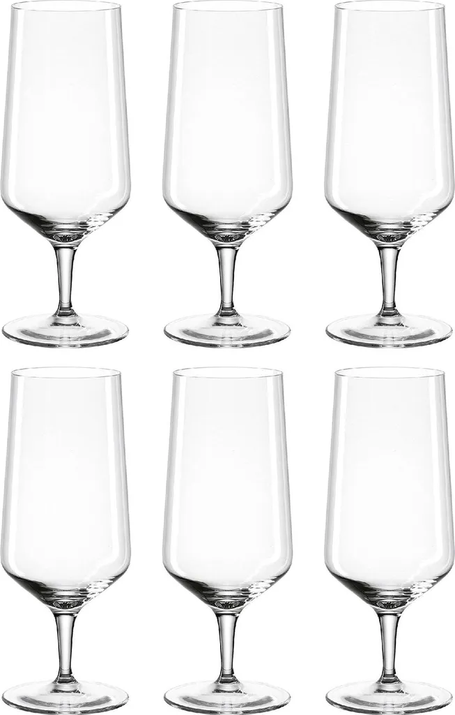 LEONARDO 069541 Puccini Bierglas 410 Ml, Teqton-Glas (6 Stück) 2 LEONARDO 069541 Puccini Bierglas 410 Ml, Teqton-Glas (6 Stück) – Bild 2