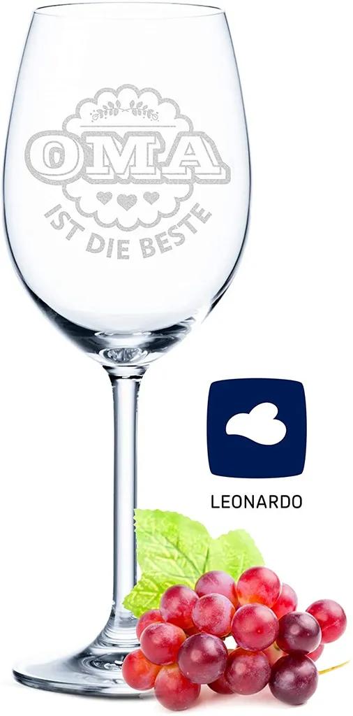 Leonardo Weingläser Oma Ist Die Beste & Opa Ist Der Beste Im 2er Set - Inkl. Gravierter Vintage-Holzkiste - Geschenk Für Oma & Opa - Geburtstag Großeltern 2 Leonardo Weingläser Oma Ist Die Beste & Opa Ist Der Beste Im 2er Set - Inkl. Gravierter Vintage-Holzkiste - Geschenk Für Oma & Opa - Geburtstag Großeltern – Bild 2