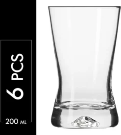 KROSNO X-Line Wassergläser, 6er-Set, 200 Ml -Qualitätsladen Für Geschirr ecbf2eaf78e8da6bf40ac52ac159f0e1